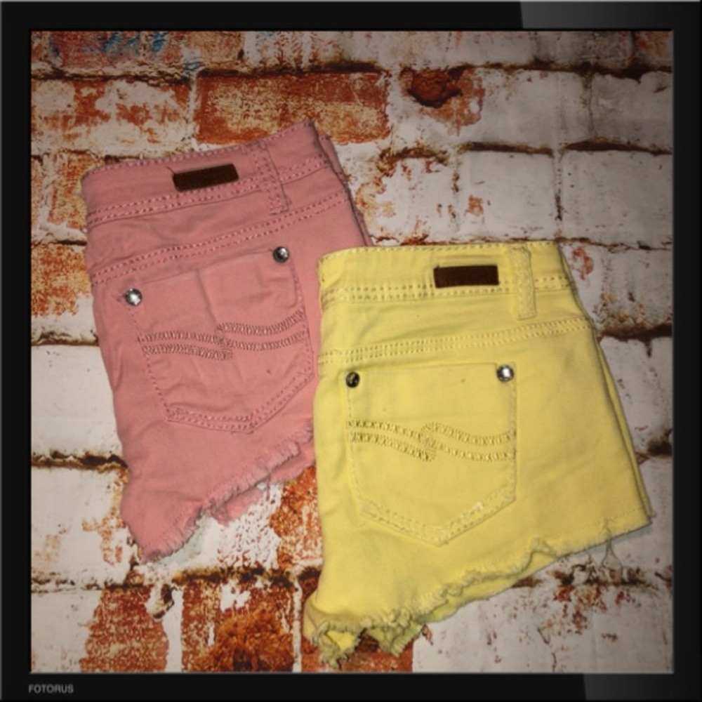 Almost Famous Rhinestone Shorts (2 pairs)